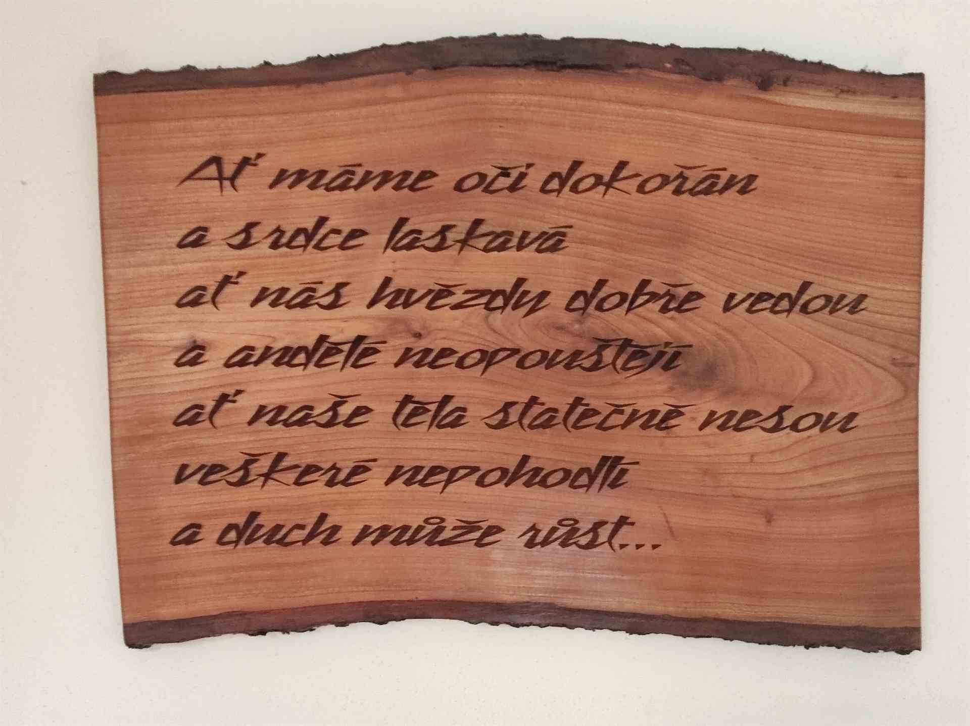Gravírování na dřevo
